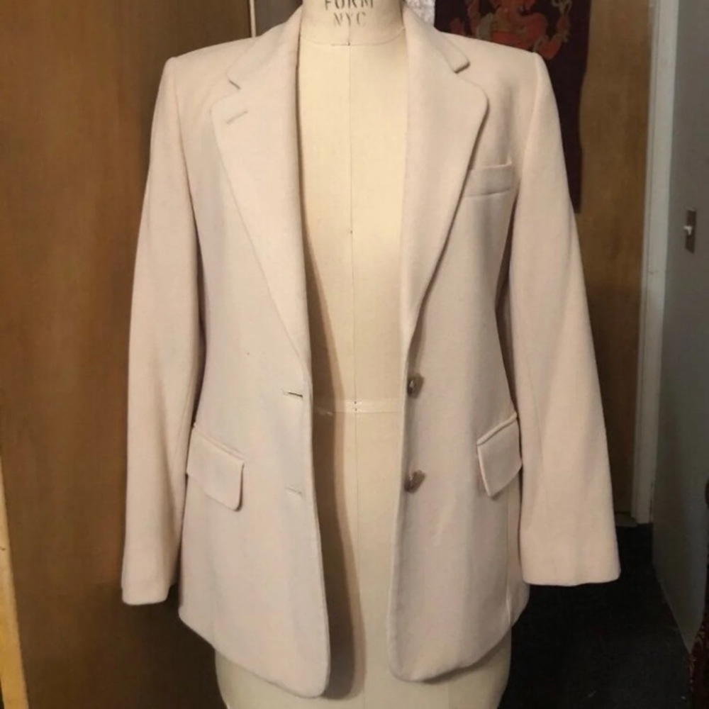 Lauren Ralph Lauren Wool/Cashmere Blend Blazer